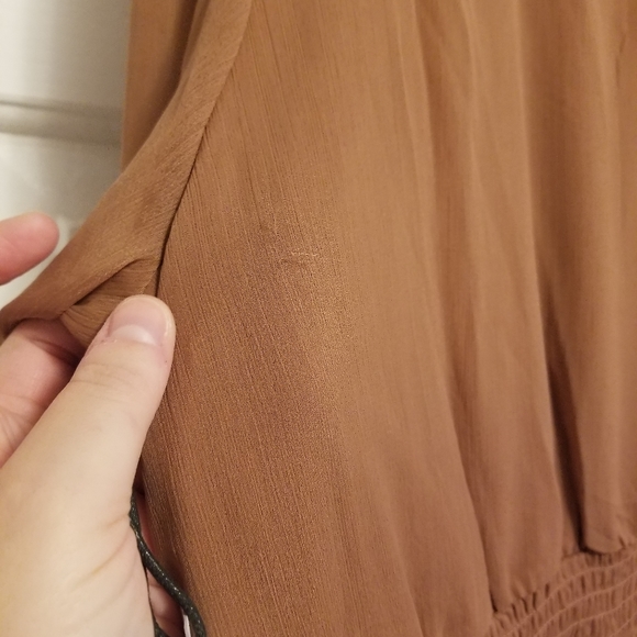 Dex V-Neck Tiered Mini Dress - Picture 4 of 6